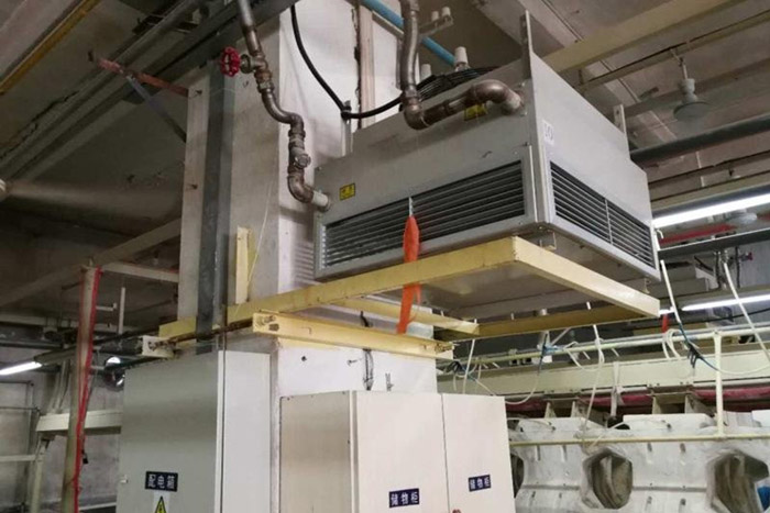 高大空間熱水暖風(fēng)機(jī)案例實拍