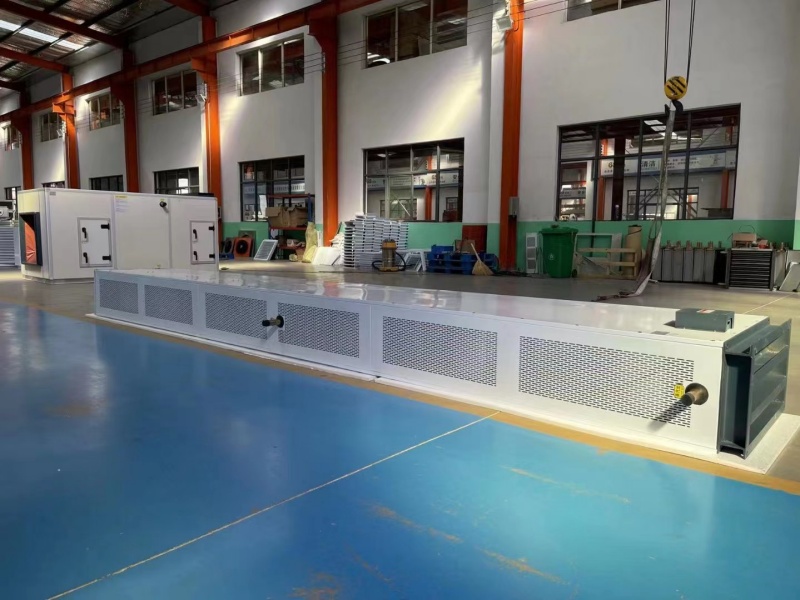 節(jié)能型立式側(cè)吹蒸汽熱空氣幕